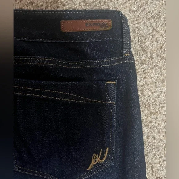Express Jeans Skinny Low Rise – Size 6S - Picture 4 of 5